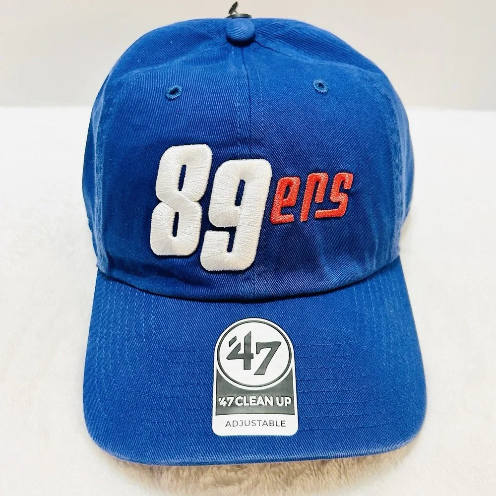 '47 Brand Oklahoma City 89ers Wordmark Clean Up Hat Cap Adjustable‎ Blue MiLB